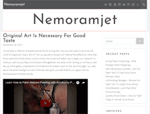 Tablet Screenshot of nemoramjet.com